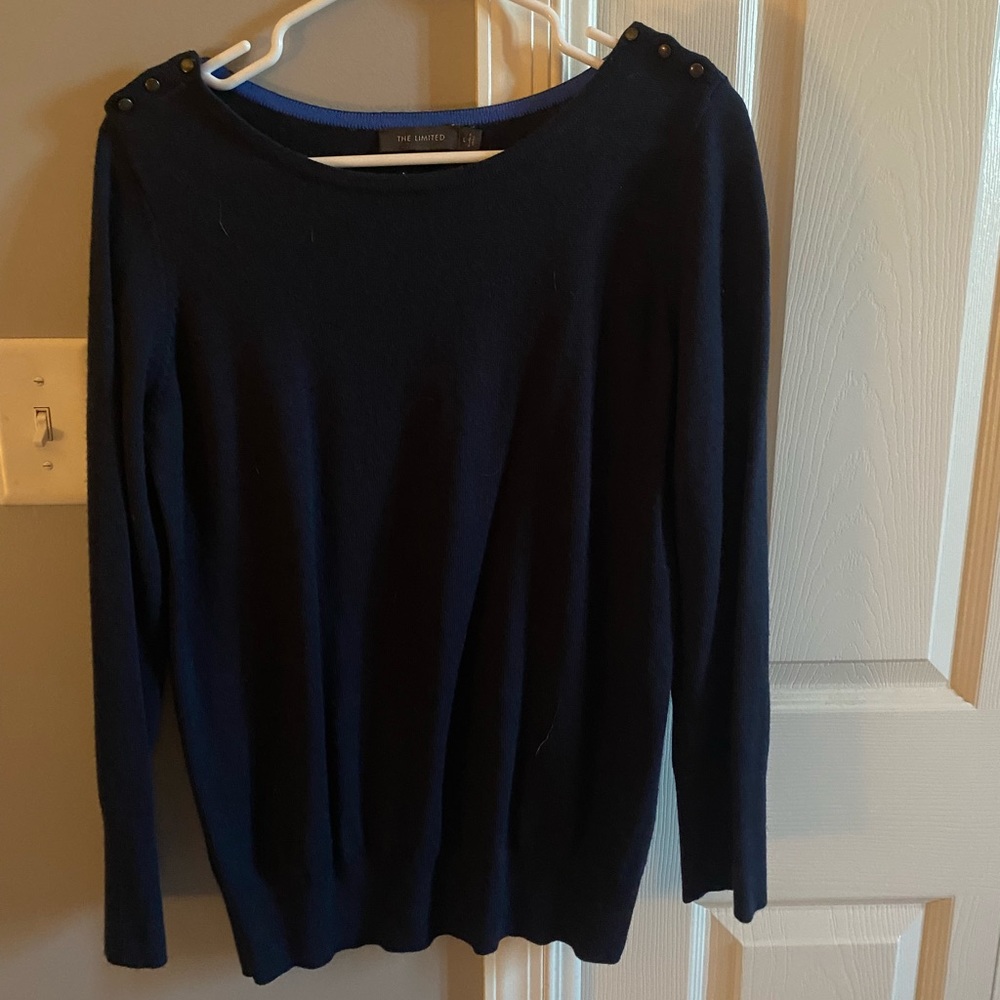 The Limited button sweater